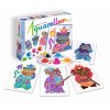 Aquarellum Junior Maneki Neko 4 obrazy do malowania i farby, SentoSphere