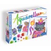 Aquarellum Junior Maneki Neko 4 obrazy A5 i farby 6516