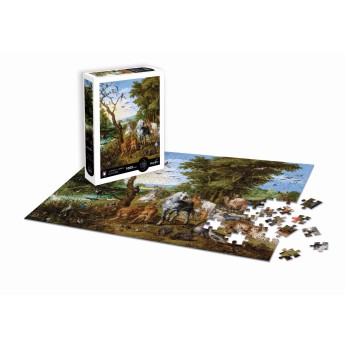 Puzzle 1000 Noe Prowadzi Zwierzęta do Arki (Brueghel), Calypto
