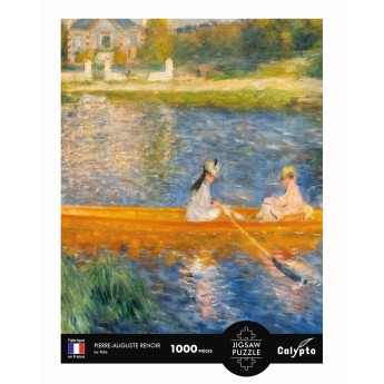 Calypto Puzzle 1000 elementów Przejażdżka łódką w Asnères, Renoir 7010