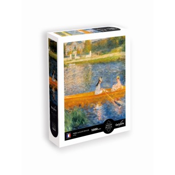 Calypto Puzzle 1000 elementów Przejażdżka łódką w Asnères, Renoir 7010