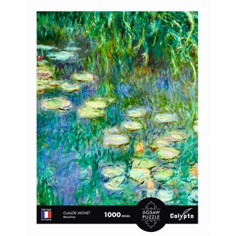 Calypto Puzzle 1000 elementów Nenufary, Monet 7015
