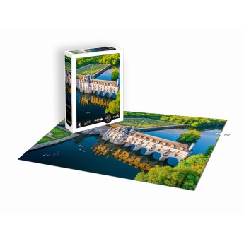 Puzzle 1000 Zamek nad Loarą Chenonceau (Francja), Calypto