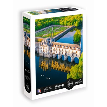 Calypto Puzzle 1000 elementów Zamek nad Loarą Chenonceau (Francja) 7100