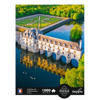 Calypto Puzzle 1000 elementów Zamek nad Loarą Chenonceau (Francja) 7100