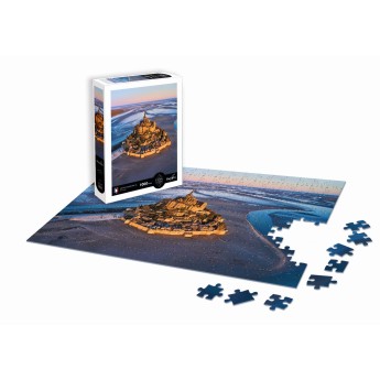 Puzzle 1000 Mont Saint-Michel - Normandia (Francja), Calypto