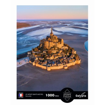 Puzzle 1000 Mont Saint-Michel - Normandia (Francja), Calypto