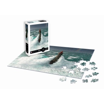 Puzzle 1000 Latarnia Morska Klaczy - Bretania (Francja), Calypto