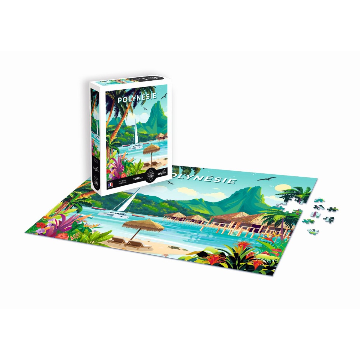 Puzzle 1000 elementów Polinezja, Calypto
