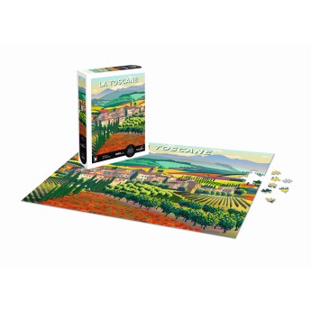 Puzzle 1000 elementów Toskania, Calypto