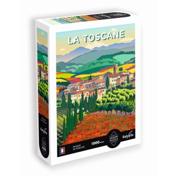 Calypto Puzzle 1000 elementów Toskania 7155