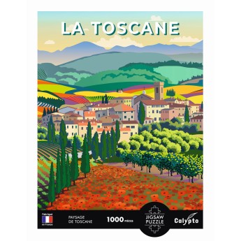 Calypto Puzzle 1000 elementów Toskania 7155