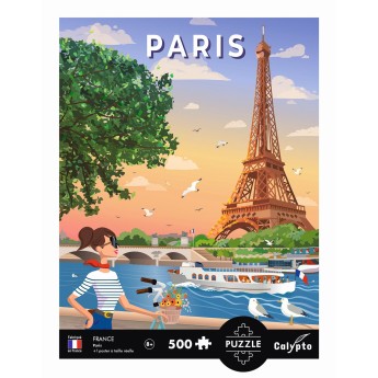 Puzzle 500 elementów Paryż, Calypto | Dadum Kraków