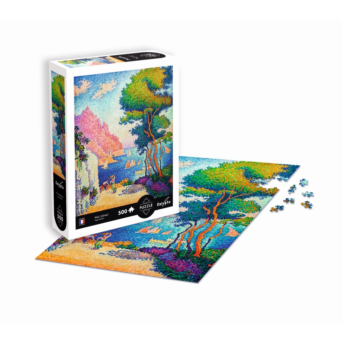 Puzzle 500 el. Capo di Noli, Paul Signac, Calypto