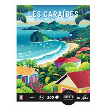 Calypto Puzzle 500 elementów Karaiby 7309