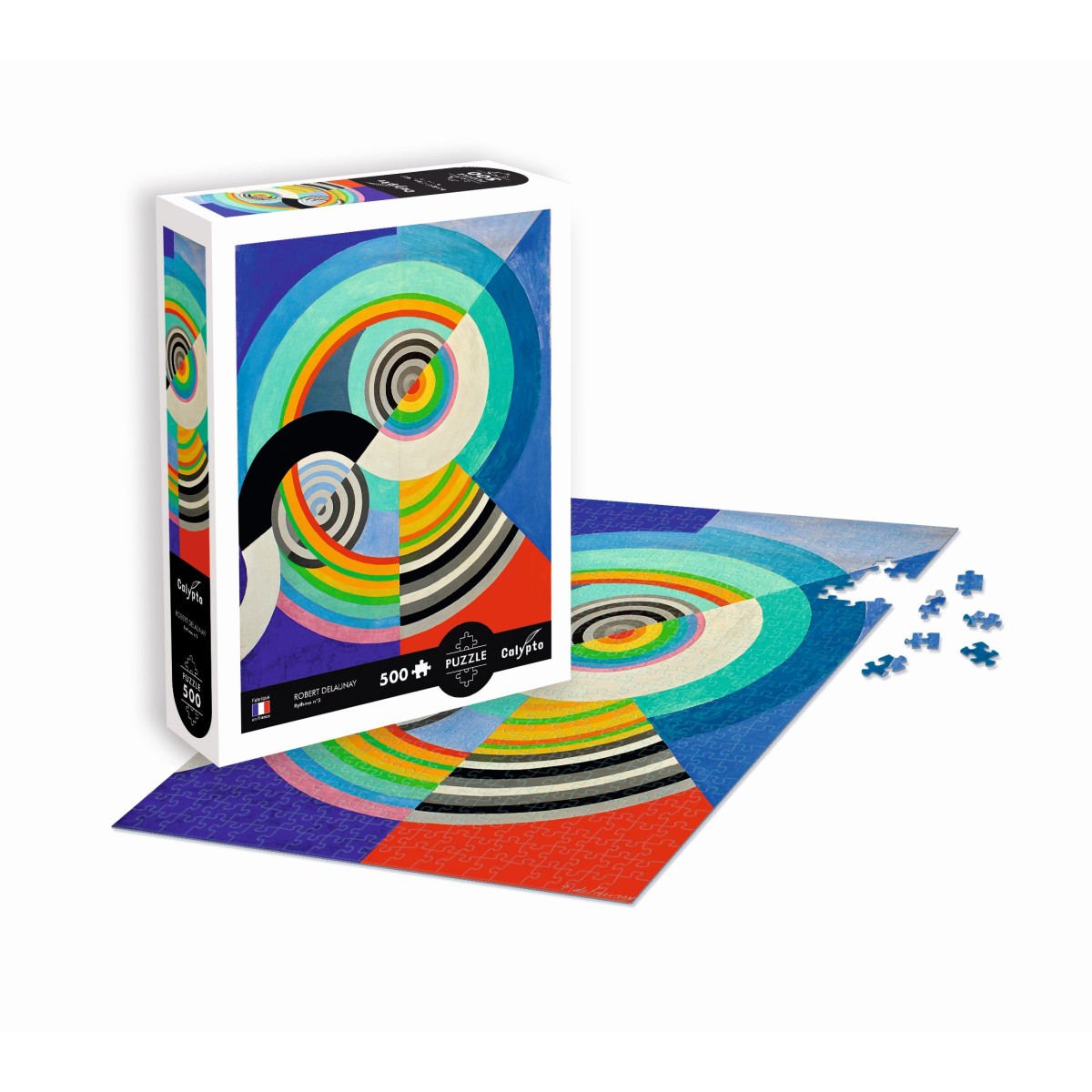 Puzzle 500 el. Rytm nr 3, Robert Delaunay, Calypto