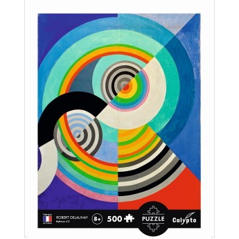 Calypto Puzzle 500 elementów Rytm nr 3, Robert Delaunay 7313