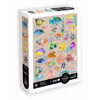 Calypto Puzzle 500 elementów Egzotyczne Ryby 7314