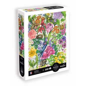 Calypto Puzzle 500 elementów Wiosenne Kwiaty 7315