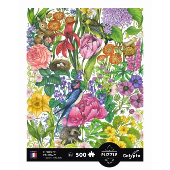 Calypto Puzzle 500 elementów Wiosenne Kwiaty 7315
