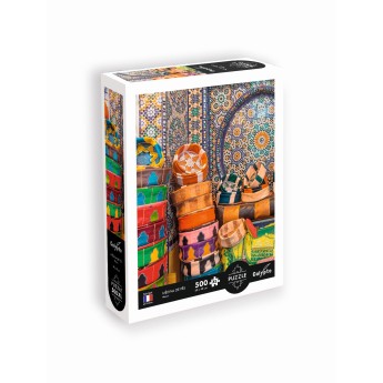 Calypto Puzzle 500 elementów XL Starożytna medina Fezu 7354