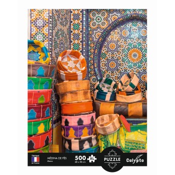 Calypto Puzzle 500 elementów XL Starożytna medina Fezu 7354