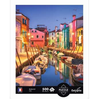 Puzzle 500 el. XL Burano, Włochy, Calypto +8 | Dadum Kraków