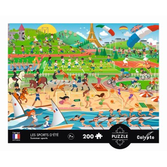 Calypto Puzzle 200 elementów Sporty Letnie 7400