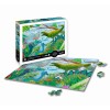 Puzzle 200 elementów Dinozaury, Calypto
