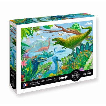 Calypto Puzzle 200 elementów Dinozaury 7407