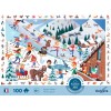 Calypto Puzzle obserwacyjne 100 elementów Zimowe Sporty 7500