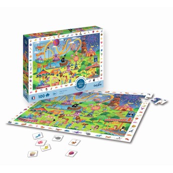 Puzzle obserwacyjne 100 Wesołe Miasteczko, Calypto