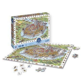 Puzzle obserwacyjne 100 Zamek Warowny, Calypto +6
