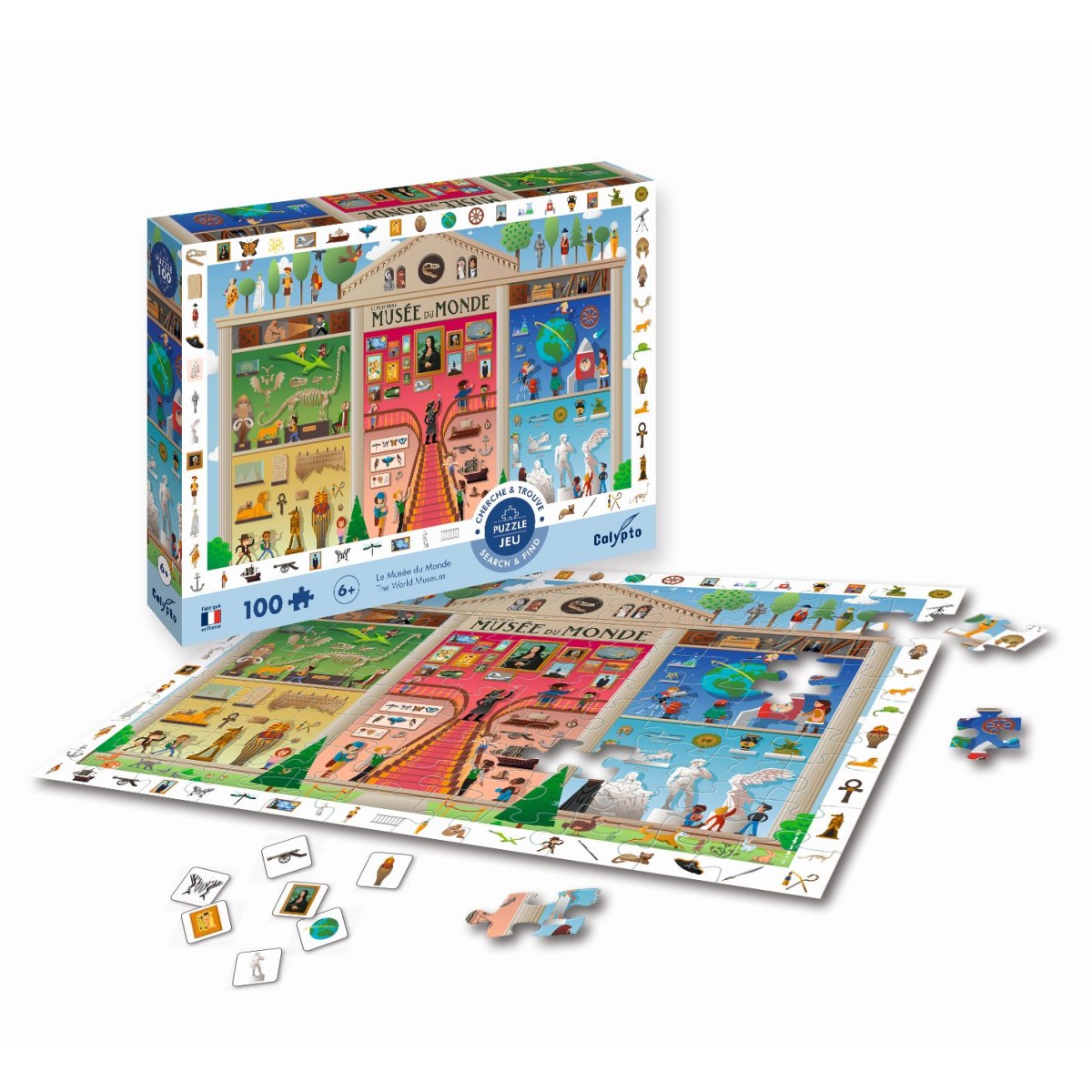 Puzzle obserwacyjne 100 Muzeum Świata, Calypto