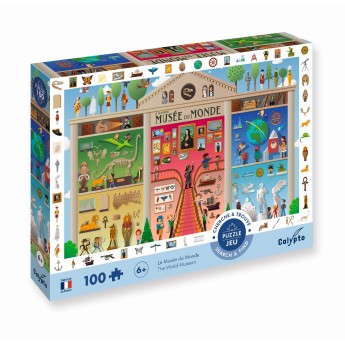 Calypto Puzzle obserwacyjne 100 Muzeum Świata 7507
