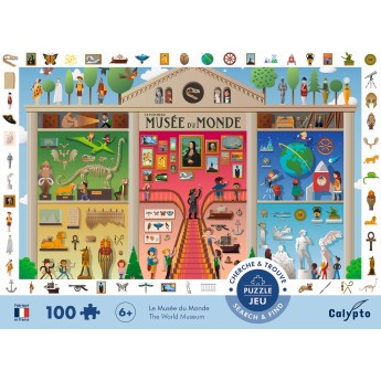 Calypto Puzzle obserwacyjne 100 Muzeum Świata 7507