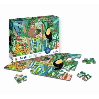 Puzzle 36 el. Zwierzęta Południowoamerykańskie, Calypto