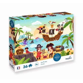 Calypto Puzzle 36 elementów Piraci 7604