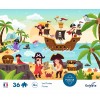 Calypto Puzzle 36 elementów Piraci 7604
