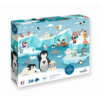 Calypto Puzzle 36 elementów Eskimoci 7601