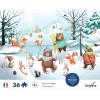 Calypto Puzzle 54 elementy Zabawy na śniegu 7807