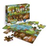Puzzle 2x24 el. Nad ziemią i pod ziemią, Calypto