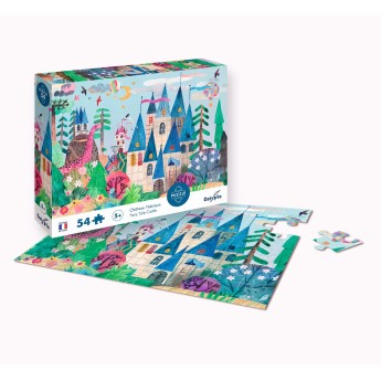 Puzzle 54 elementy Zaczarowany Zamek, Calypto
