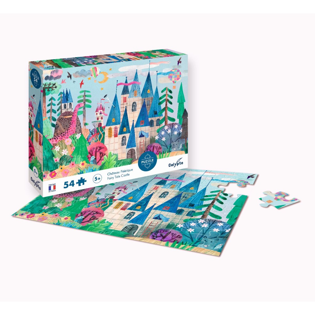 Puzzle 54 elementy Zaczarowany Zamek, Calypto