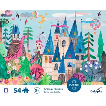 Calypto Puzzle 54 elementy Zaczarowany Zamek 7800