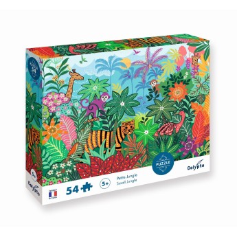 Calypto Puzzle 54 elementy Mała Dżungla 7801