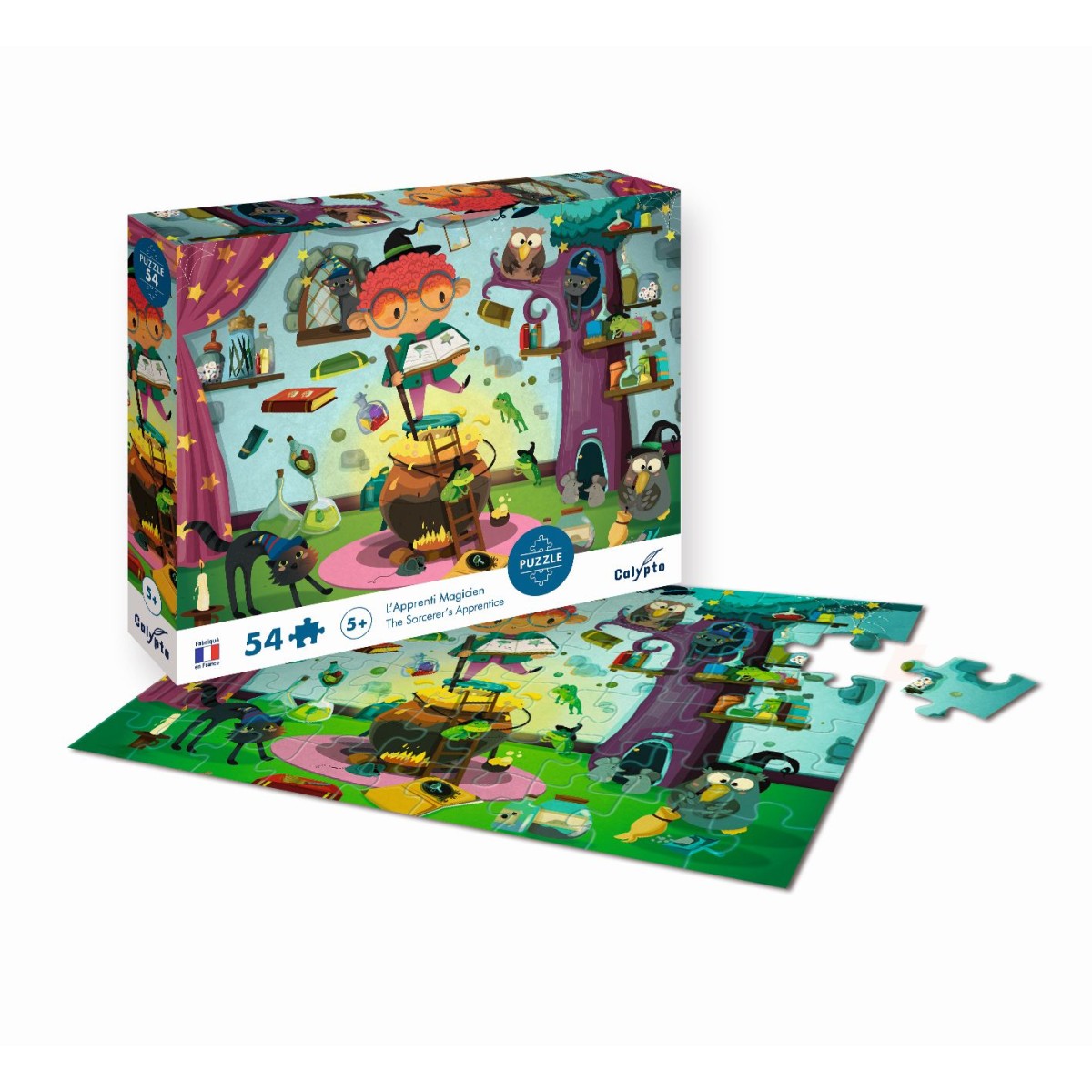 Puzzle 54 elementy Uczeń Czarownika, Calypto