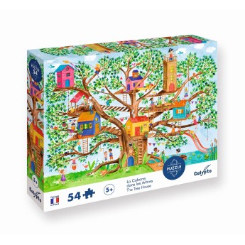 Puzzle 54 elementy Domek na drzewie, Calypto | Dadum Kraków