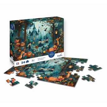 Puzzle 54 elementy Małe czarownice, Calypto