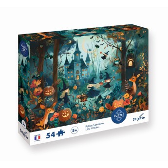 Calypto Puzzle 54 elementy Małe Czarownice 7809